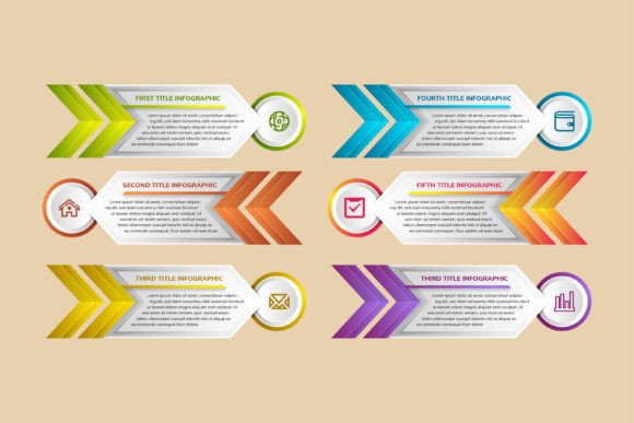 Arrow Circle Infographic: A Design Asset for Local Business Branding