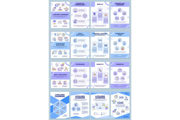 Lifelong Learning Brochure Template Set