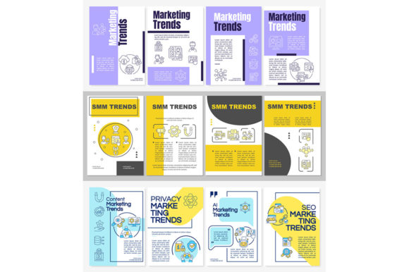 Trends of Marketing Brochure Templates
